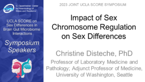 Impact of Sex Chromosome Regulation on Sex Differences