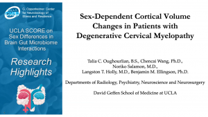 Sex-Dependent Cortical Volume Changes in Patients with Degenerative Cervical Myelopathy